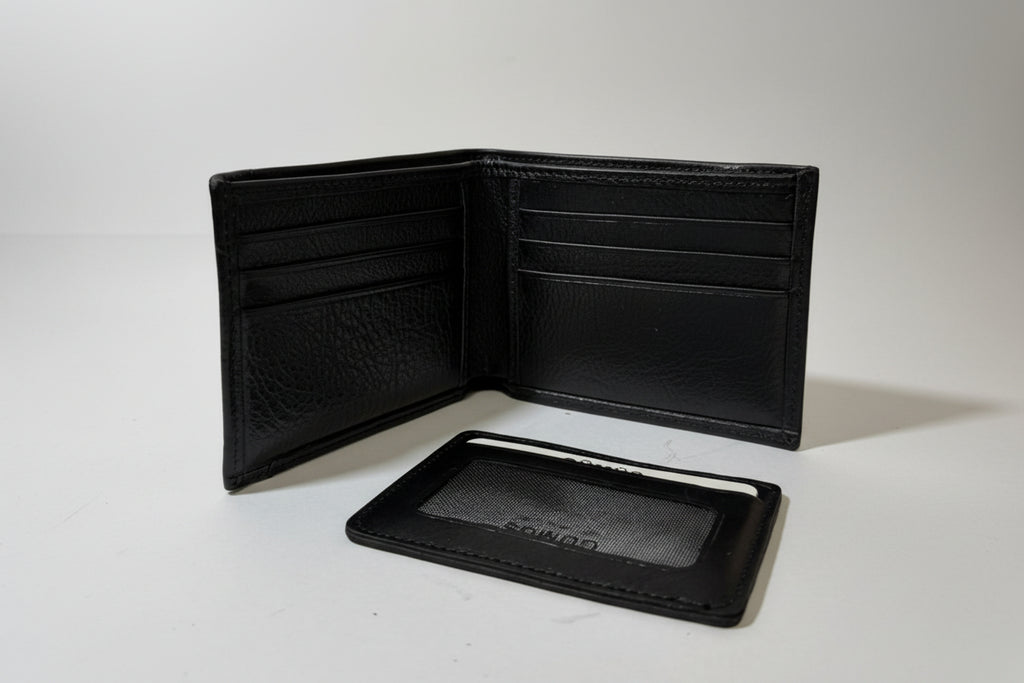 Plain Black 201+ card holder